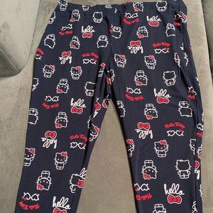 Hello Kitty plus size 4x leggings black
